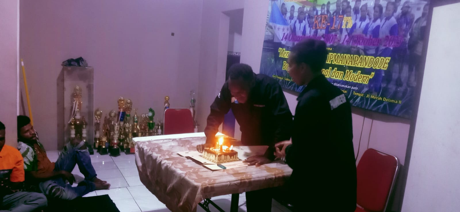 Foto saat Ketua BPH memaparkan tentang Sejarah Berdirinya Ipmanapandodebogor. (Kominfo)